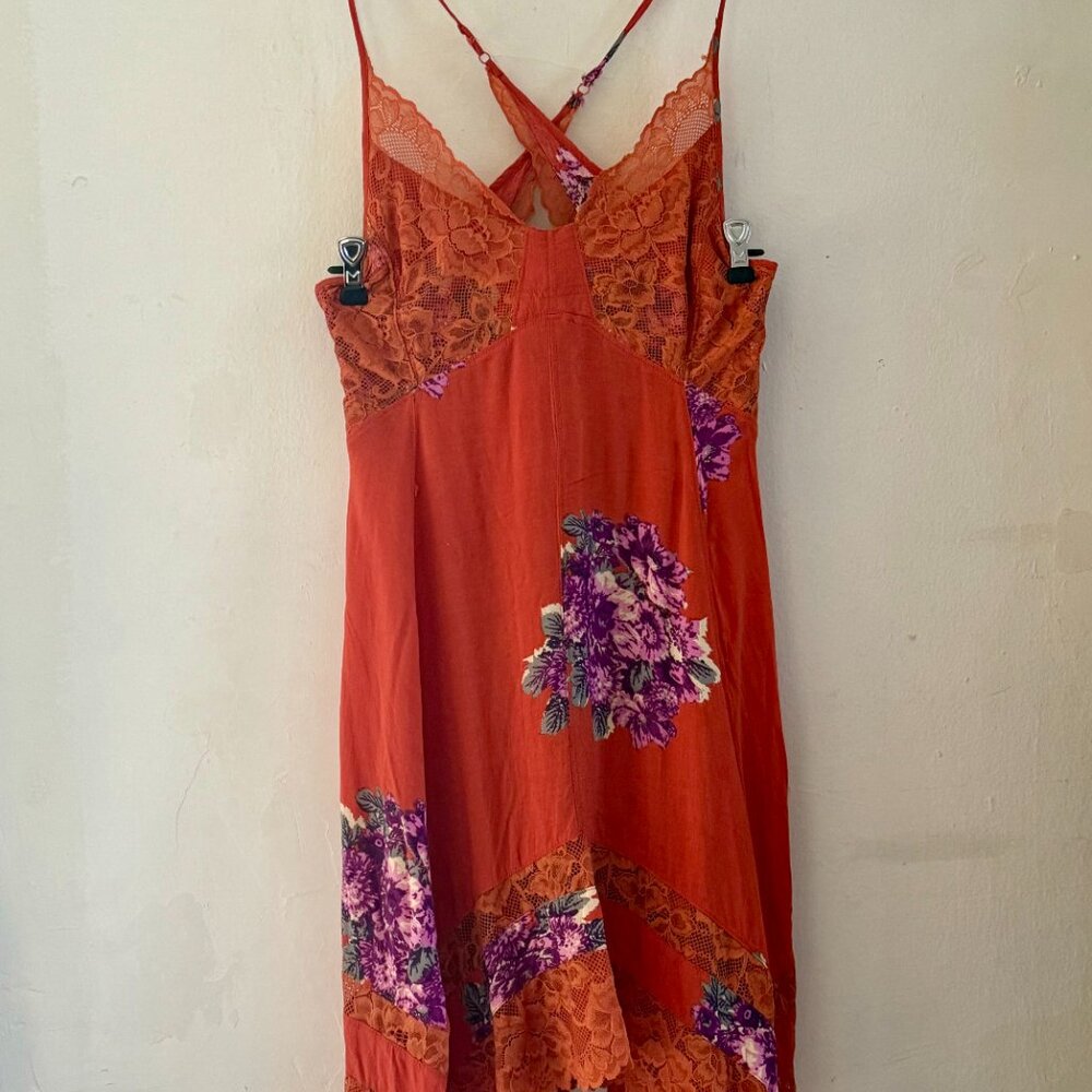 Free People Summer Mini slip on dress size S